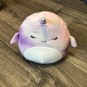8 inch Squishmallow: Nabila the Narwhal